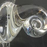 Champagne Bucket Cristallerie de Lorraine – Fleur de Lys Decor – Vintage