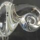 Champagne Bucket Cristallerie de Lorraine – Fleur de Lys Decor – Vintage
