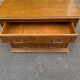 English solid wood chest of drawers with 3 drawers