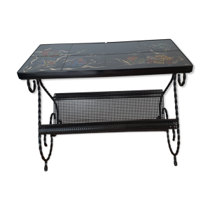 Table basse carrelée