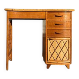 Vintage rattan hairdresser