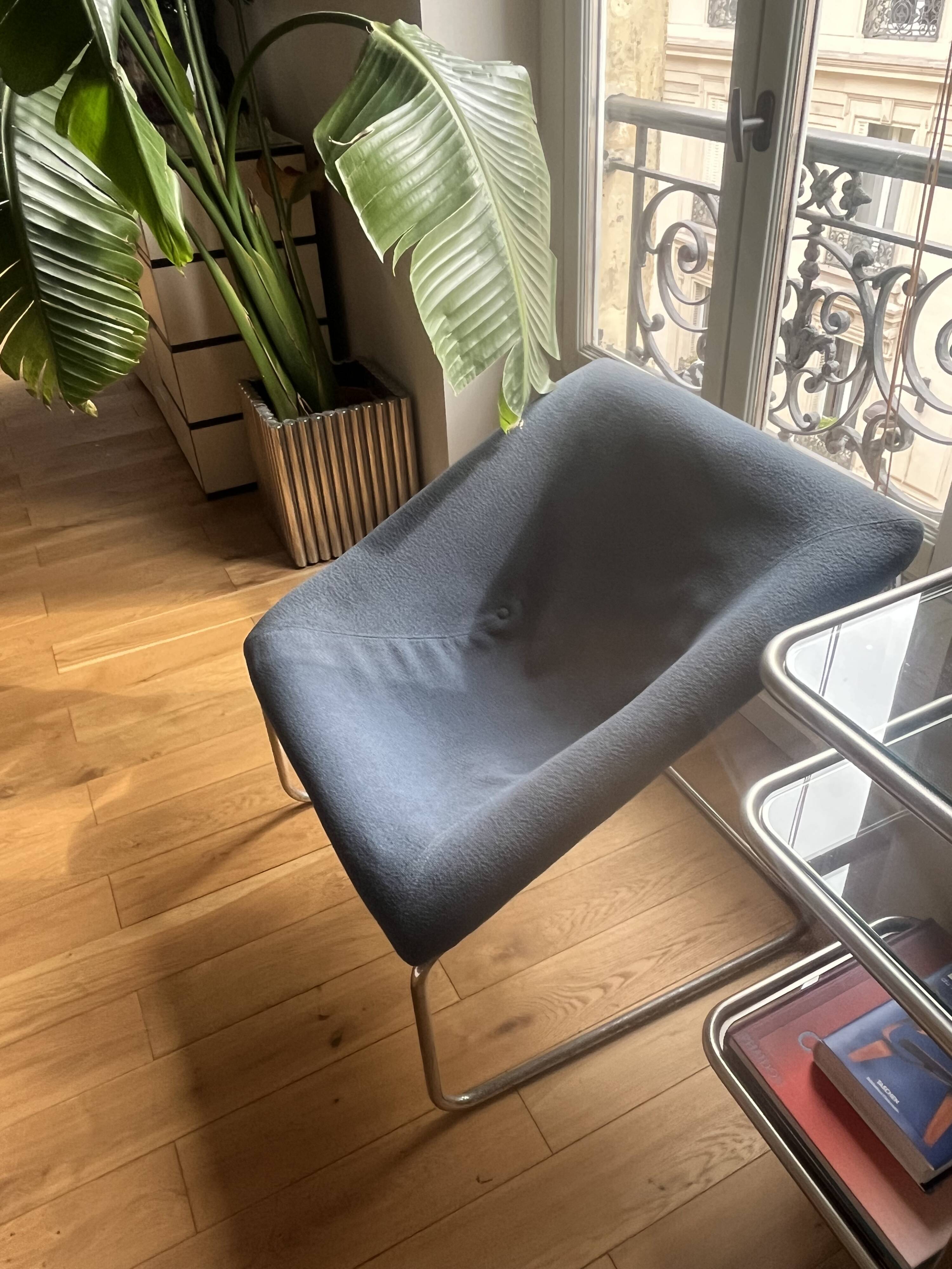 Cubic armchair 70 Olivier Mourgue style