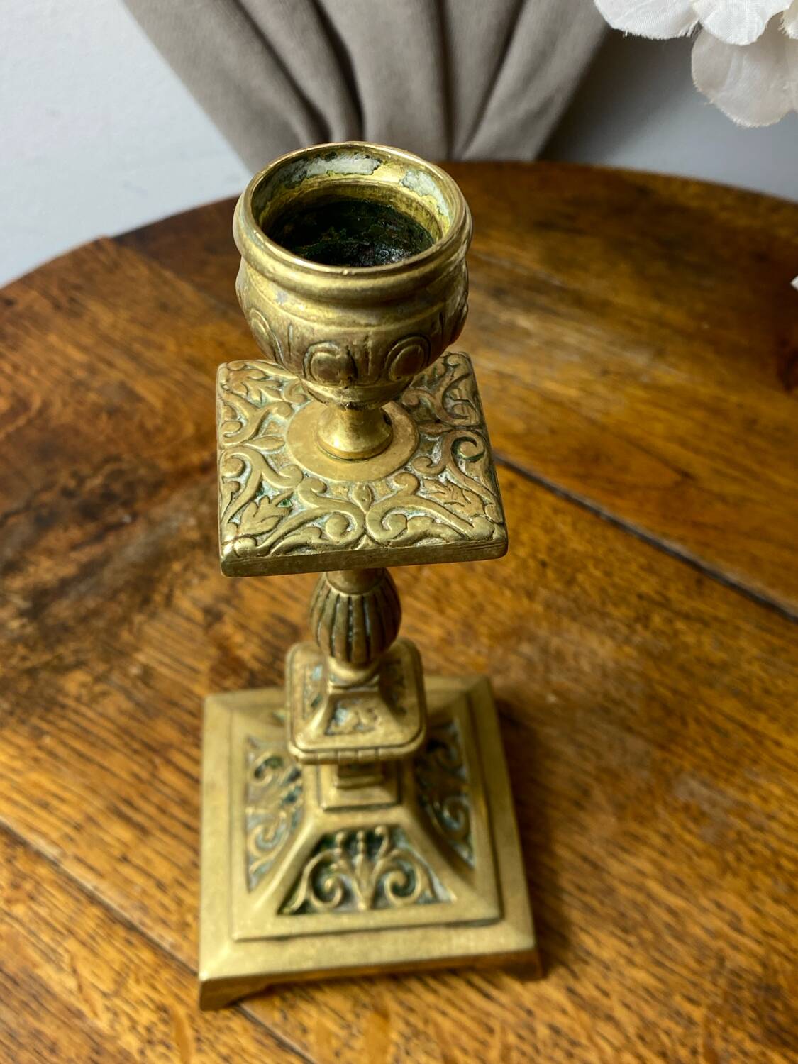 Bronze candlestick