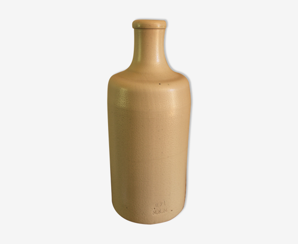 Bouteille à liqueur grès vintage