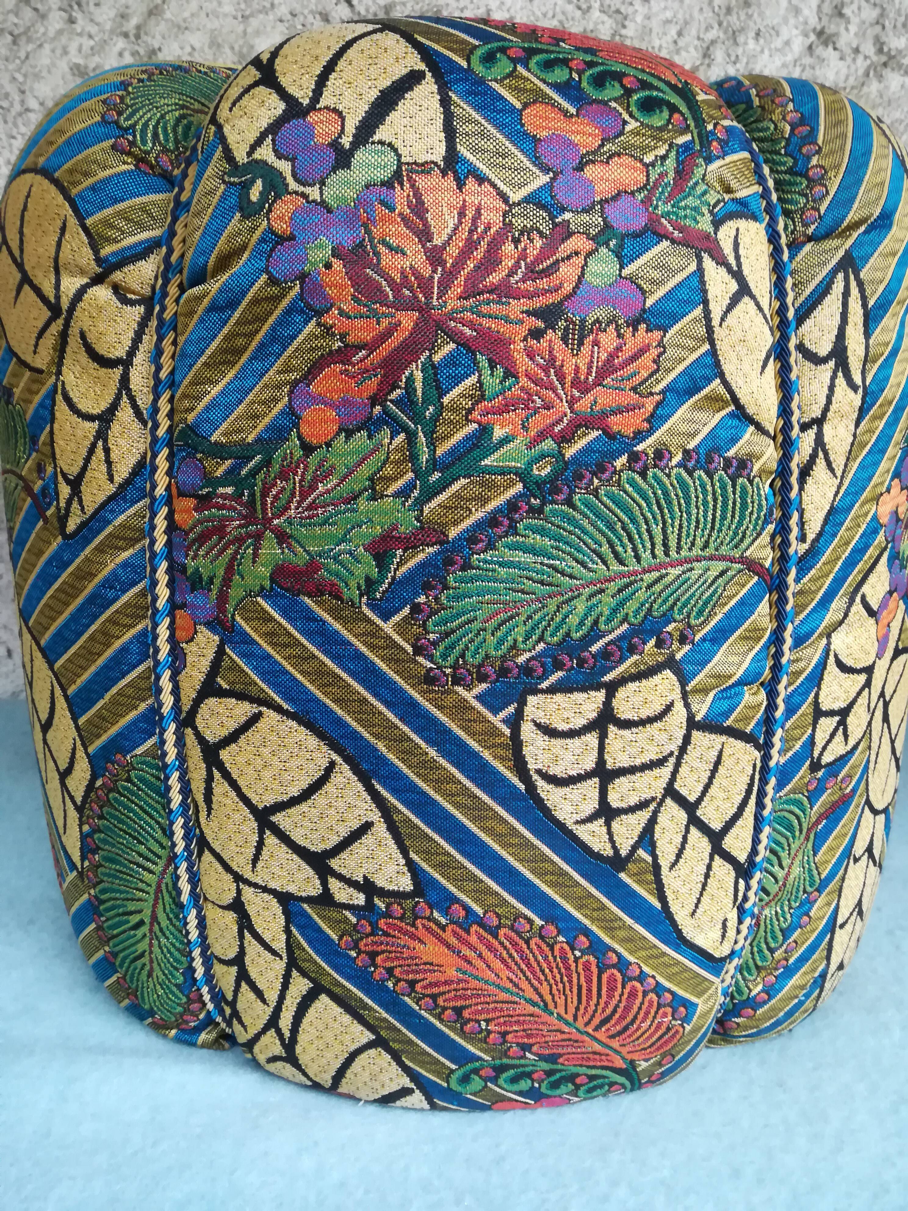 Art Deco pouf by Jindrich Halabala