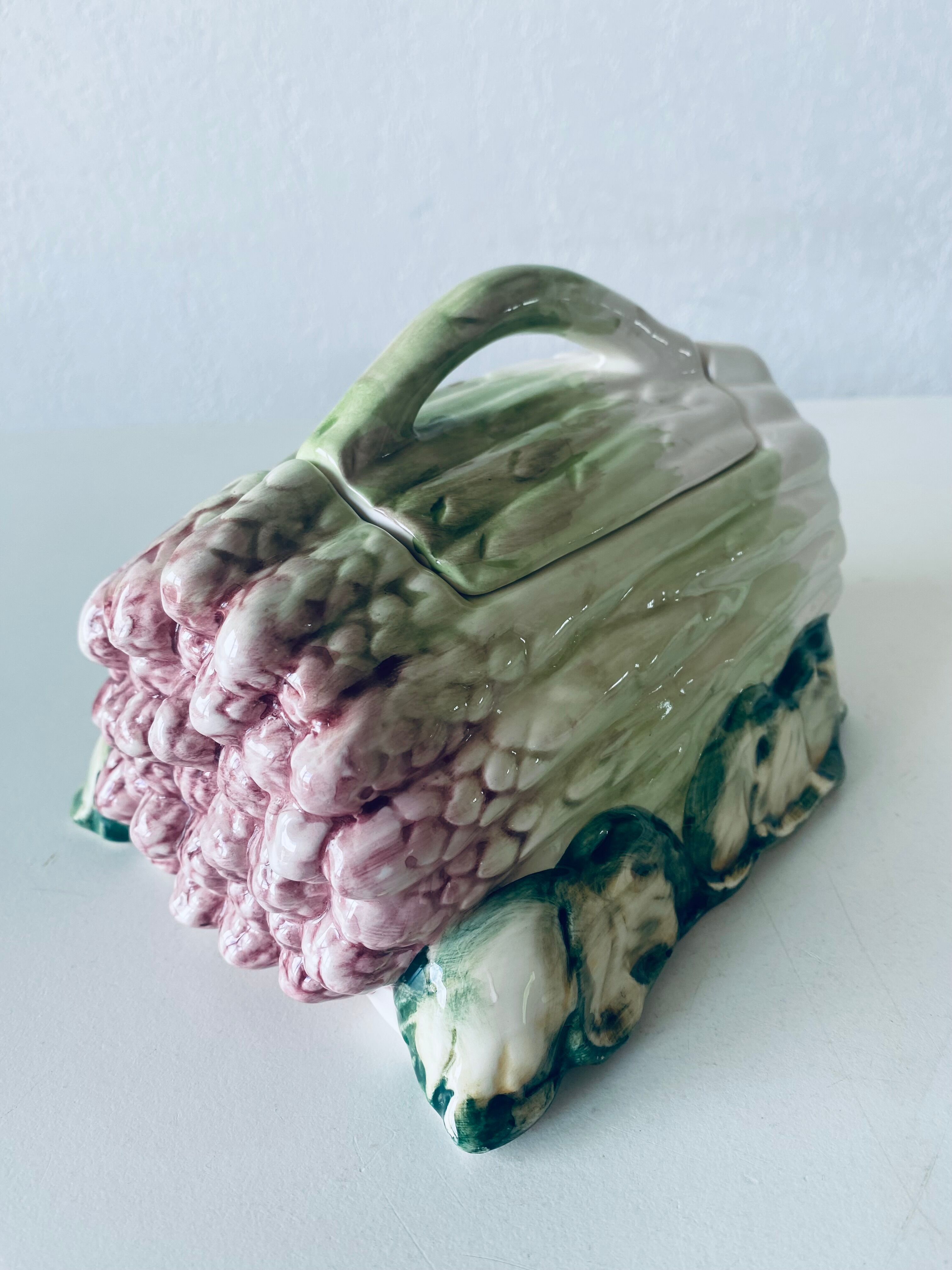 Service à asperges barbotine