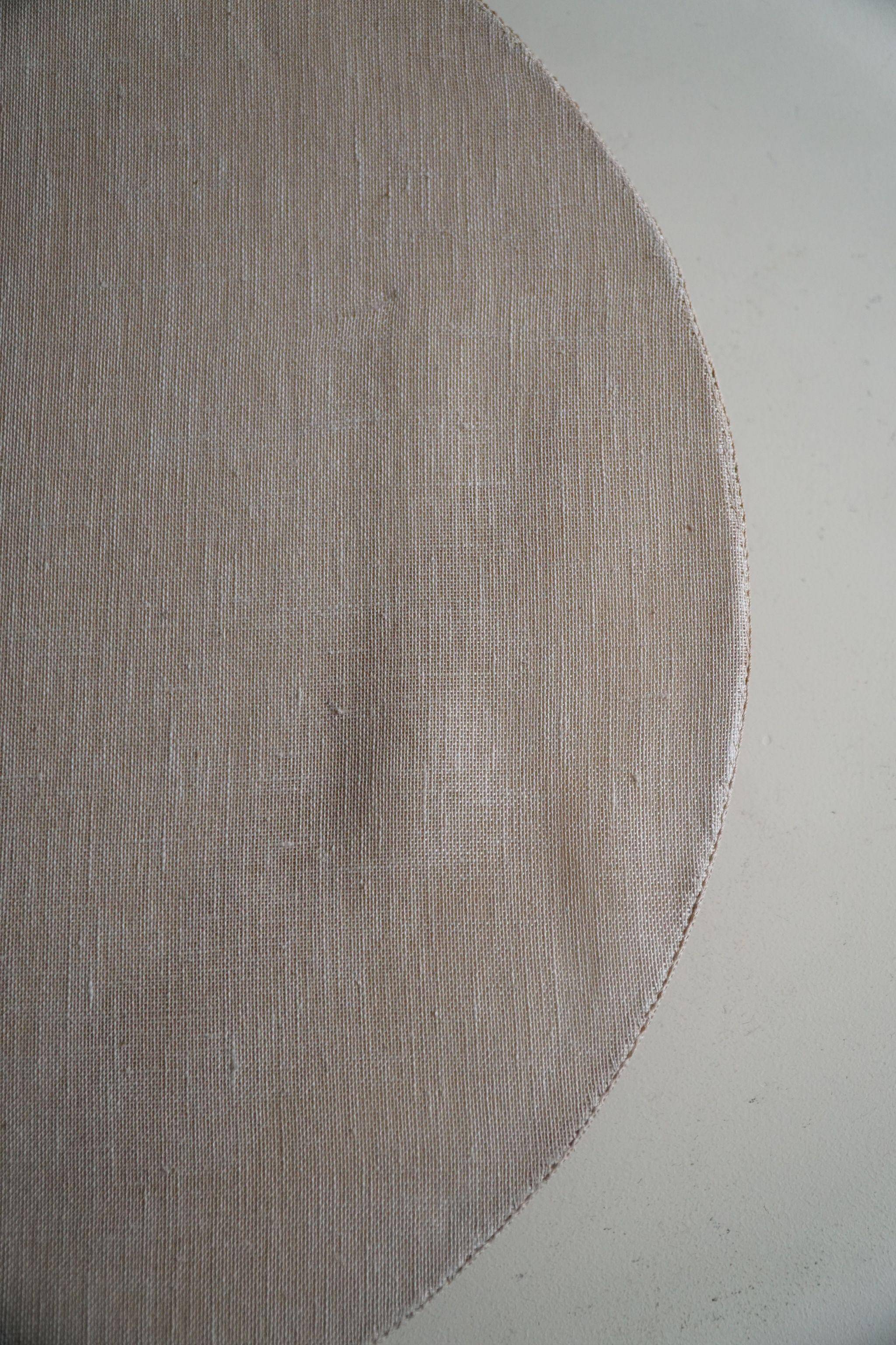 Mid-century Scandinavian Swedish, Ceiling light / Wall sconce in linen, 1950s