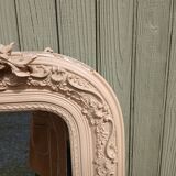 Miroir ancien en bois sculpté