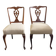2 Chippendale chairs
