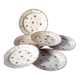 Vintage Bernardaud Limoges porcelain dessert plates