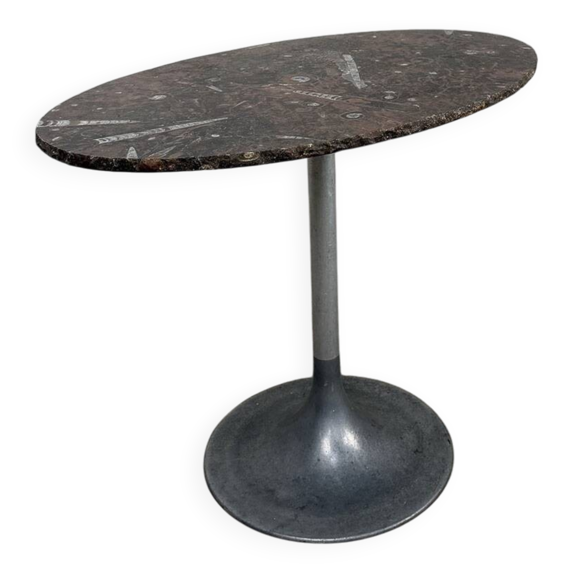 Tulip table 1970 in marble