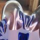 Electric blue Murano vase