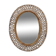 1960s Italian design bamboo mirror