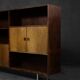 High vintage Scandinavian modern buffet in rosewood with bar by Æ. Jensen & T. Mølholm