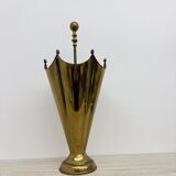 Mid-century design brass umbrella stand , 1970’s