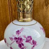 Lamp berger limoges porcelain charles ahrenfeldt decoration flowers