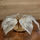 Murano glass ceiling lamp, Navaresi, Italy, 1980s