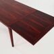 Rosewood table, Danish design, 1970s, manufacturer: Skovby