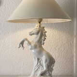 White ceramic zoomorph lamp