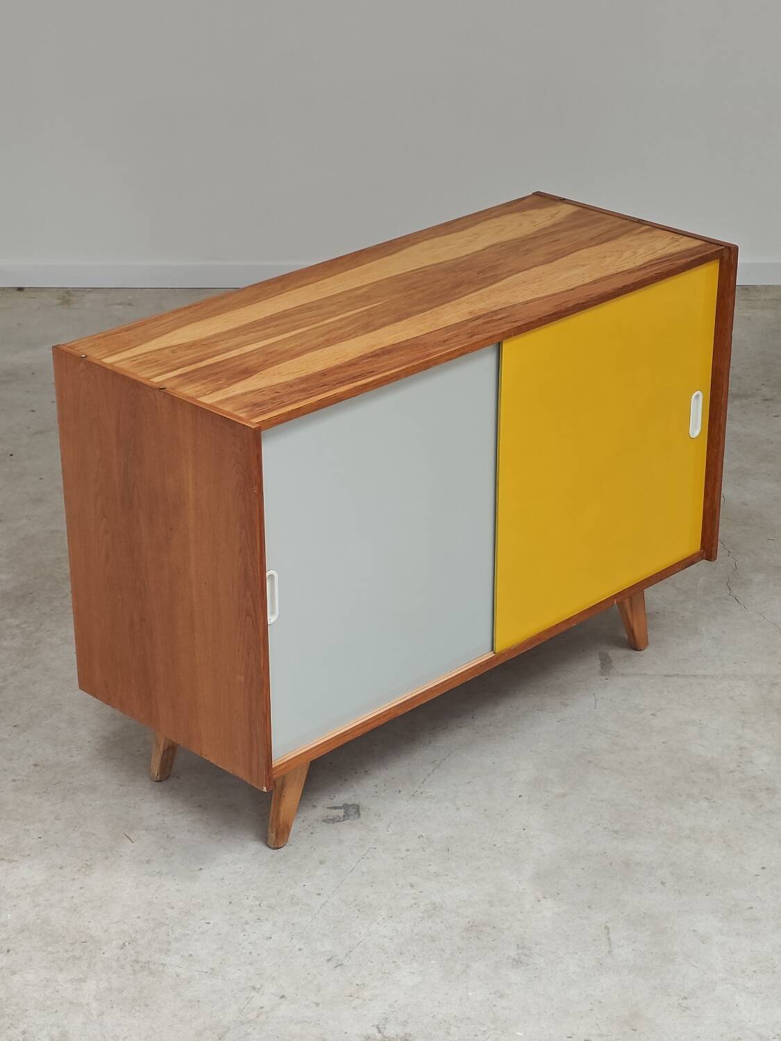 Yellow U 452 Commode Sideboard by Jiri Jiroutek for Interier Praha 1960