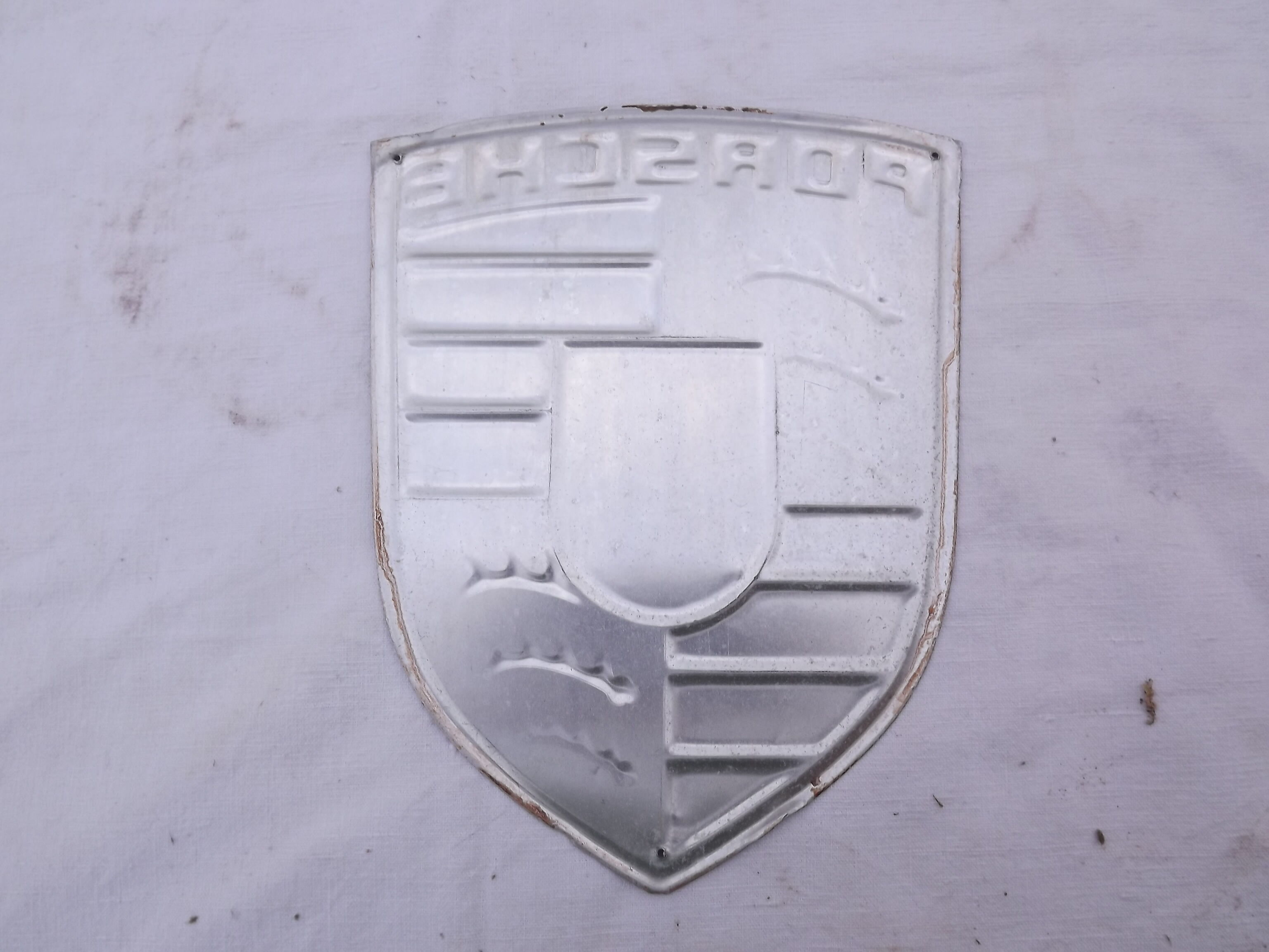 Plate plate pub Porsche