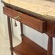 Louis XVI style mahogany console, 19th century