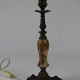 Old marble chandelier lamps