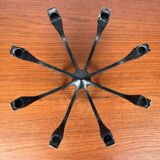 Danish metal candlestick in mid-century style by Gunnar Cyren for Dansk Designs Denmark, 1960s.