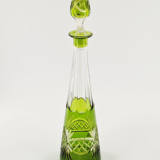 Lined crystal decanter