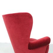 Artifort velvet red lounge chair by Theo Ruth, 1950's