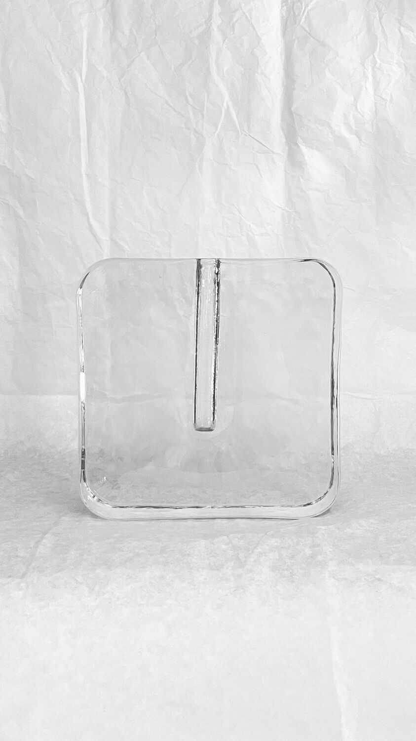 Glass soliflore Heiner Dusterhaus 1970s