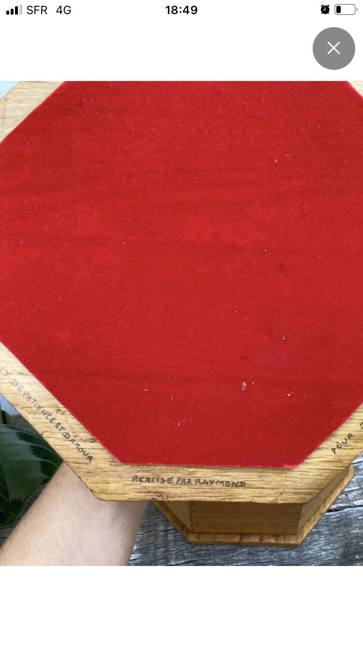 Boite bijoux bois artisanale
