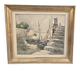 Legrand Aquarelle Marine Béziers 1955