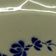 sea sarreguemines porcelain dish 24 Paradise bush blue bird old vintage