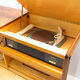 Record player and radio Tesla, Czechoslovakia, 1950