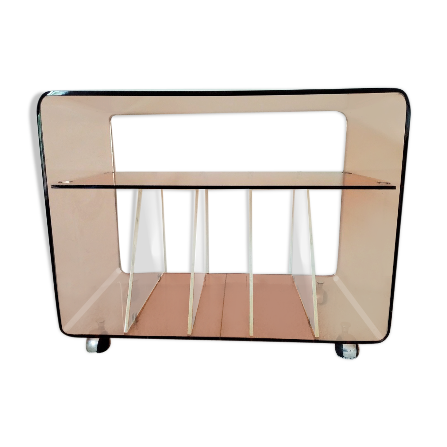 Furniture storage disc hifi Plexiglas