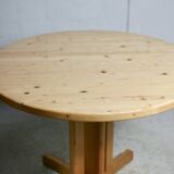 Charlotte Perriand (selection of ) for Les Arcs, pine table, France, circa 1960