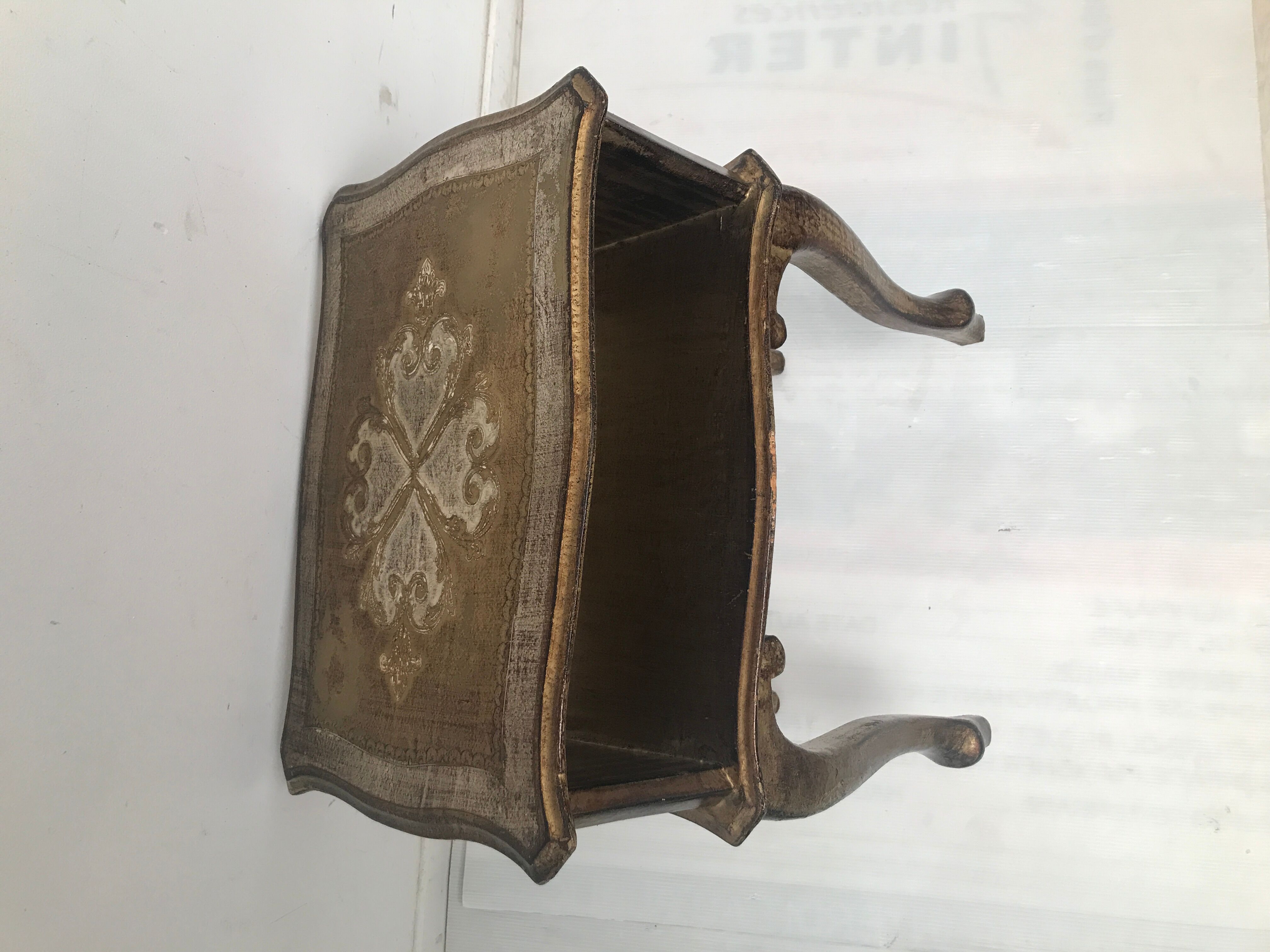 Small side table bedside 50s