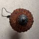 Vintage lamp with beaded shade - Oriental/Bohemian chic style -