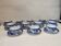 Magnificent 12-Piece Porcelain Cup and Saucer Set