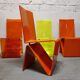 Set of 4 chairs "Pli" Roche Bobois