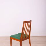 Fabric and Teak Dining Chairs by Leslie Dandy for G-Plan, 1960s, Set of 4