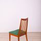 Fabric and Teak Dining Chairs by Leslie Dandy for G-Plan, 1960s, Set of 4