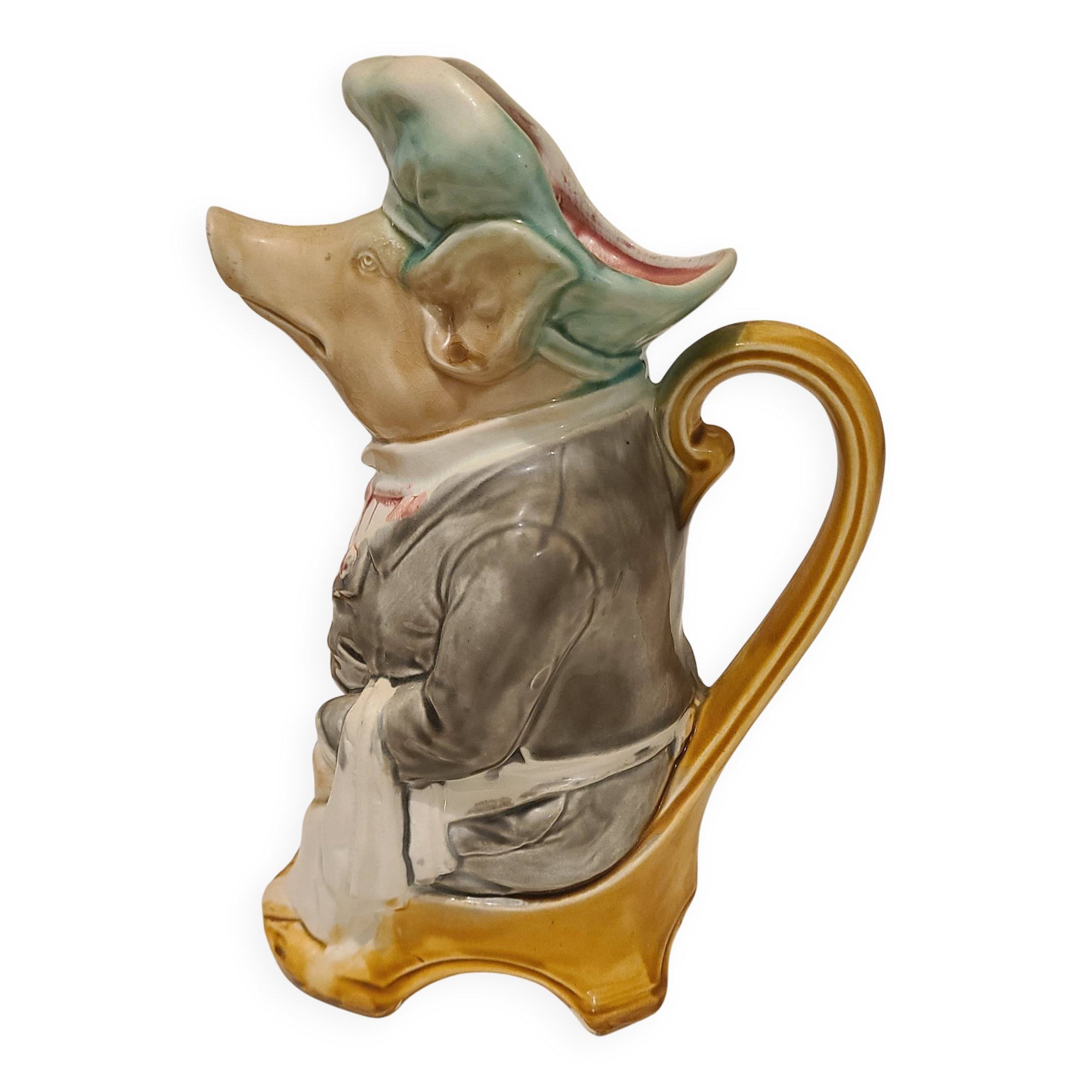 Antique jug "Maître d'hôtel" by Onnaing