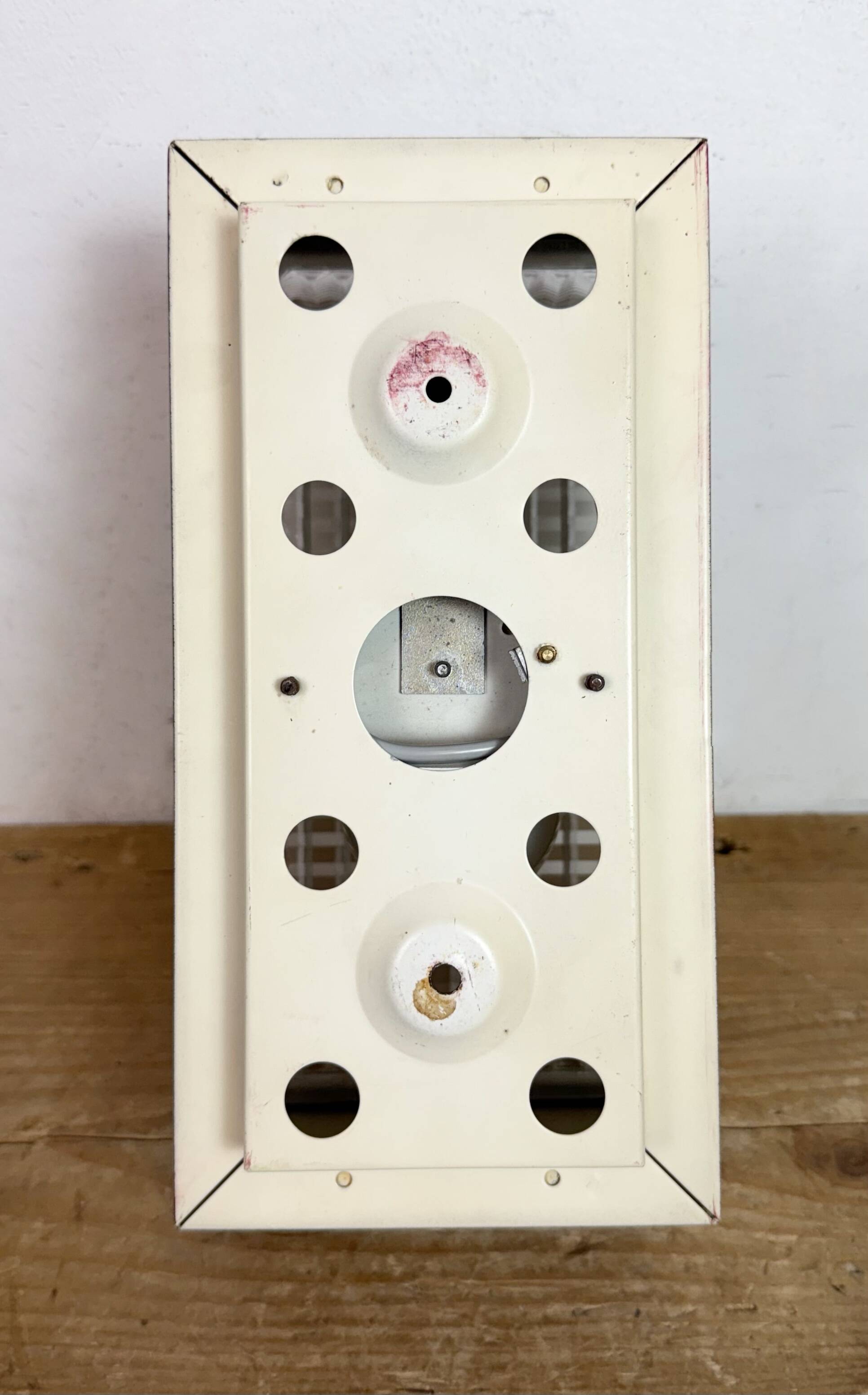 Vintage Glass Wall or Ceiling Light from Napako, 1970s