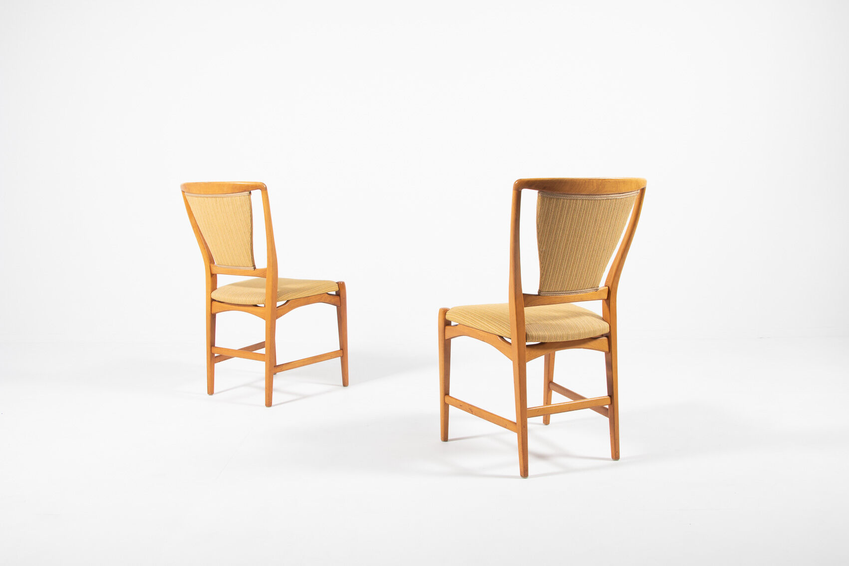 Set of 4 David Rosen chairs for Nordiska Kompaniet 1960