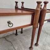 Pair of vintage 1970s Scandinavian style bedside tables