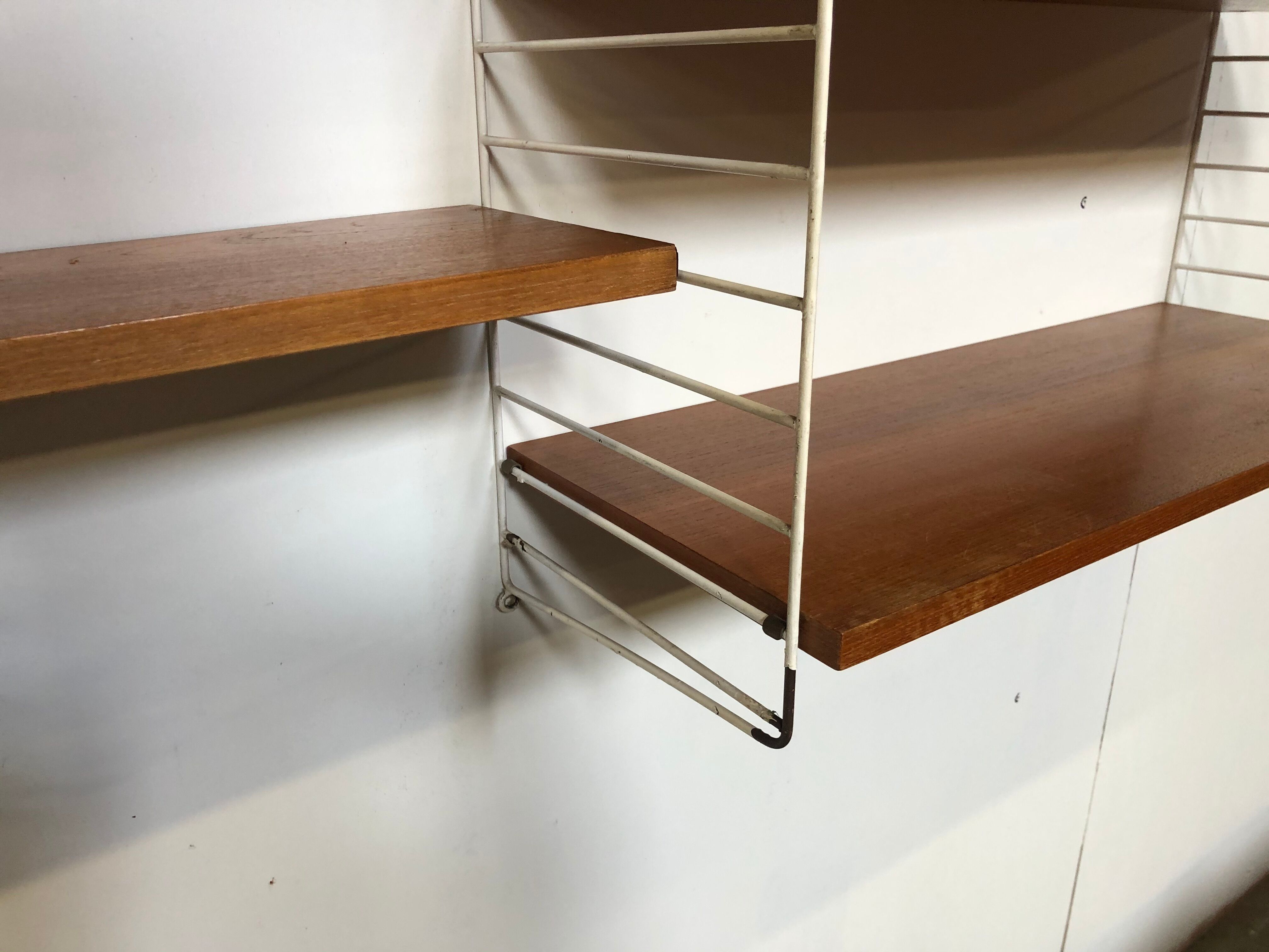 Nisse Strinning shelf wall system from the 1960s