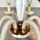 Vintage Murano chandelier in Venetian blown glass