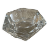 Vintage crystal ashtray by Val St Lambert 70s